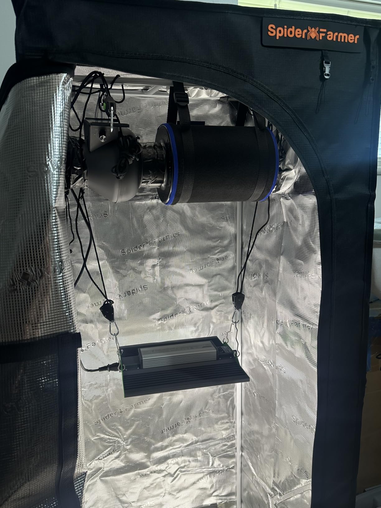 Air Carbon Filter 4 Inch ,Smellines Control Removes 3X More Odors Contaminants. Australian Virgin Charcoal, Carbon Filter for Grow Tent, Hydroponics, Pre-Filter Included (4inch) customer photo 2