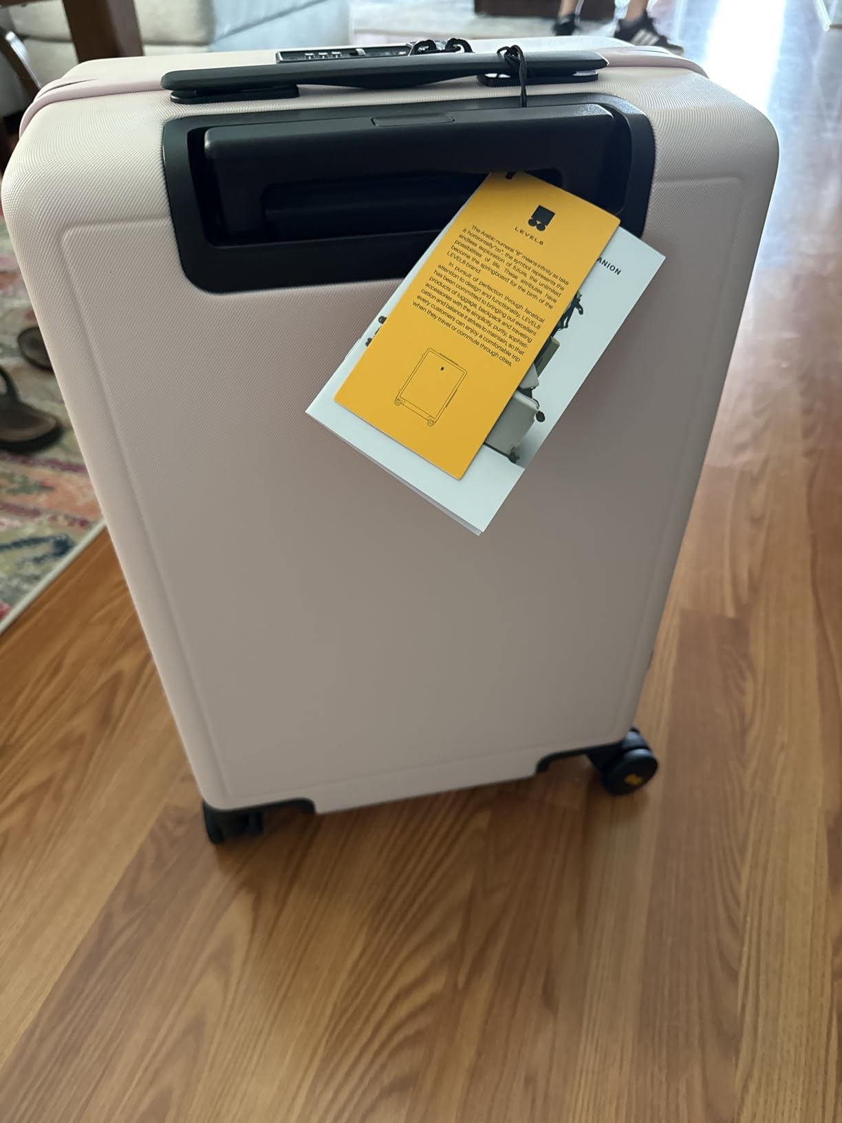 LEVEL8 Hard Shell 20 Inch Carry on Luggage Airline Approved, Polycarbonate customer photo 1