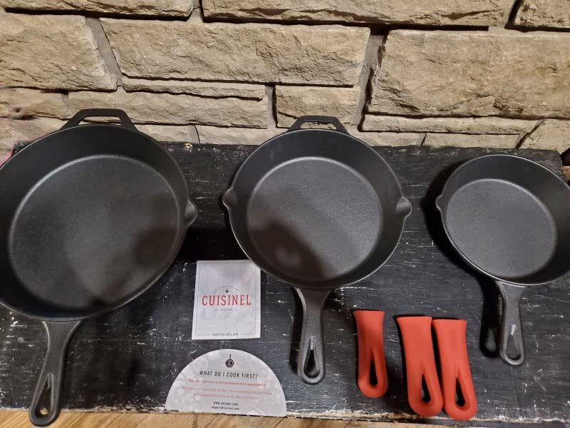 Cuisinel 3-Piece Cast Iron Set customer photo 1
