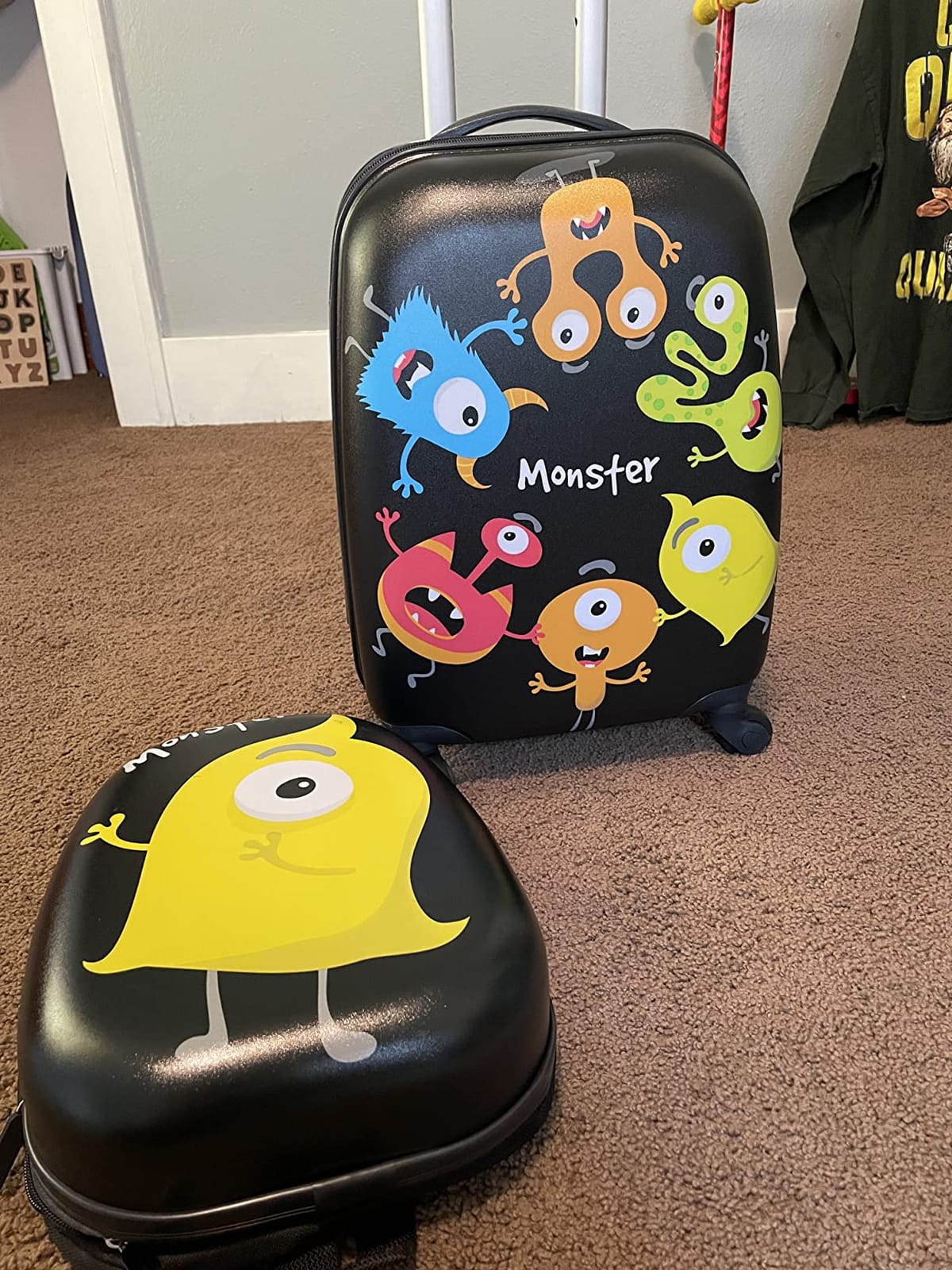 Goplus 2PC Kids Luggage, 12
