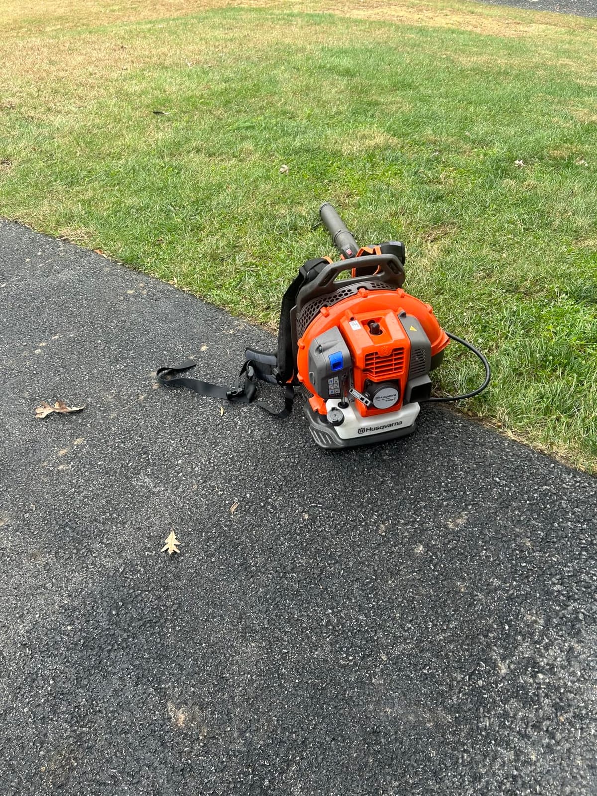 Husqvarna 150BT Gas Backpack Leaf Blower, 51-cc 2.16-HP 2-Cycle customer photo 1
