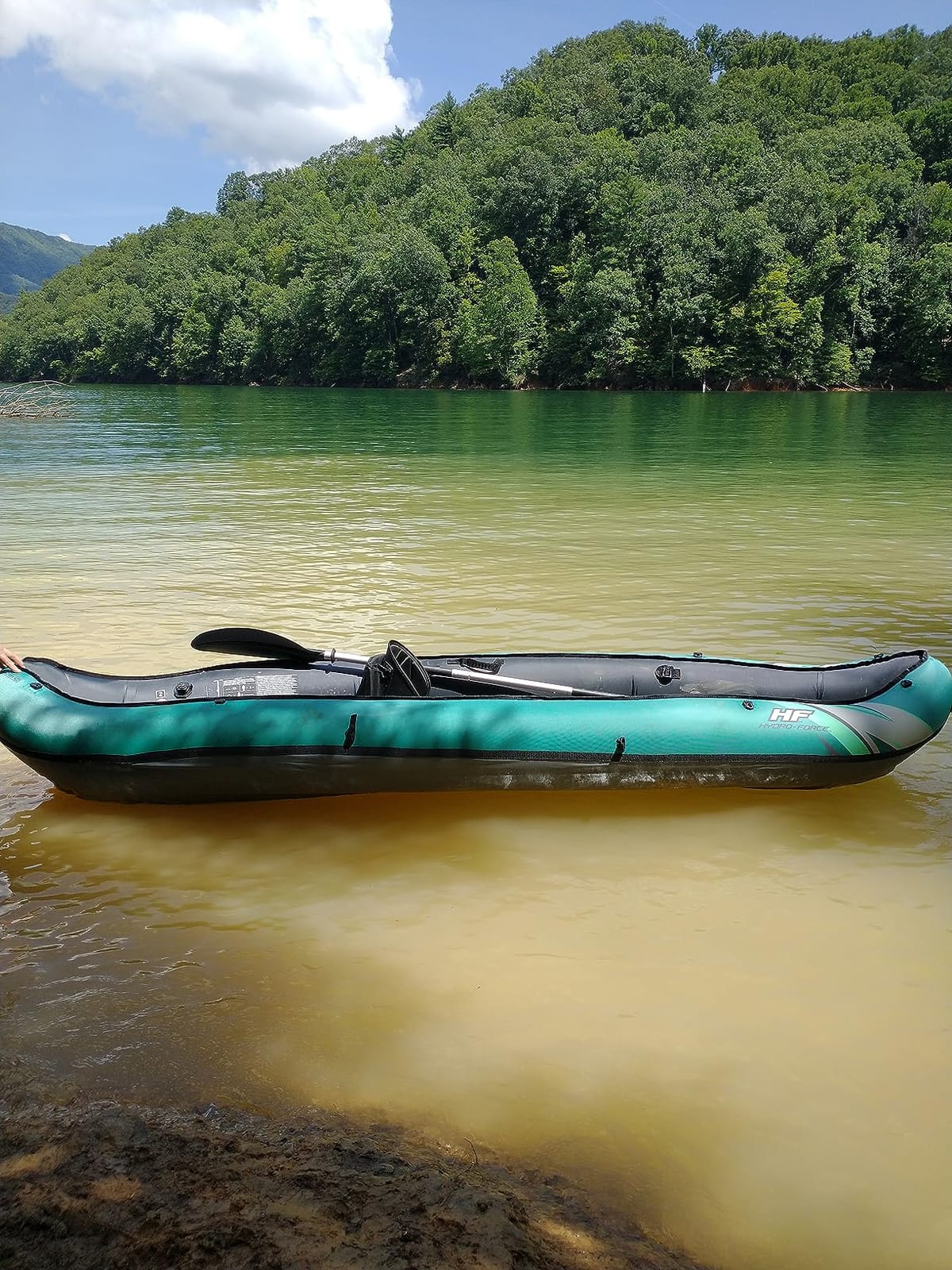 Bestway Hydro Force Inflatable Kayak Set | Includes Seat, Paddle, Hand Pump, Storage Carry Bag | Great for Adults, Kids and Families customer photo 2