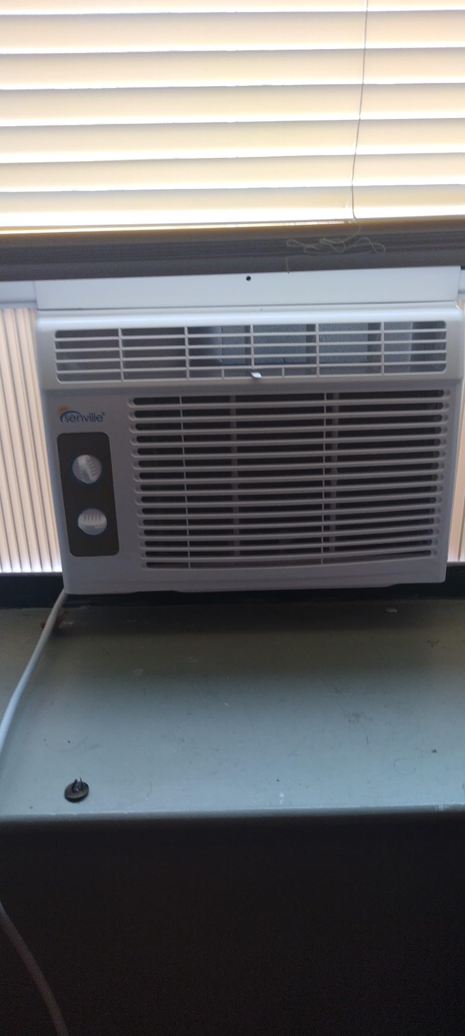 Senville 5,000 BTU Window Air Conditioner, Cools Up to 150 Sq. Ft., Easy to Use Mechanical Control, Washable Filter customer photo 1