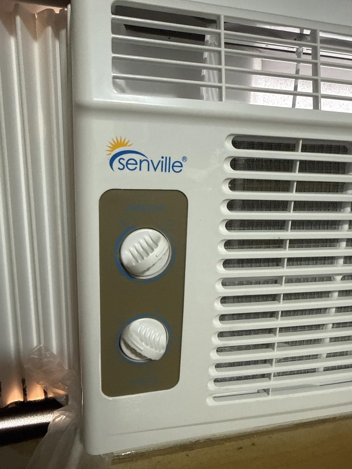 Senville 5,000 BTU Window Air Conditioner, Cools Up to 150 Sq. Ft., Easy to Use Mechanical Control, Washable Filter customer photo 2