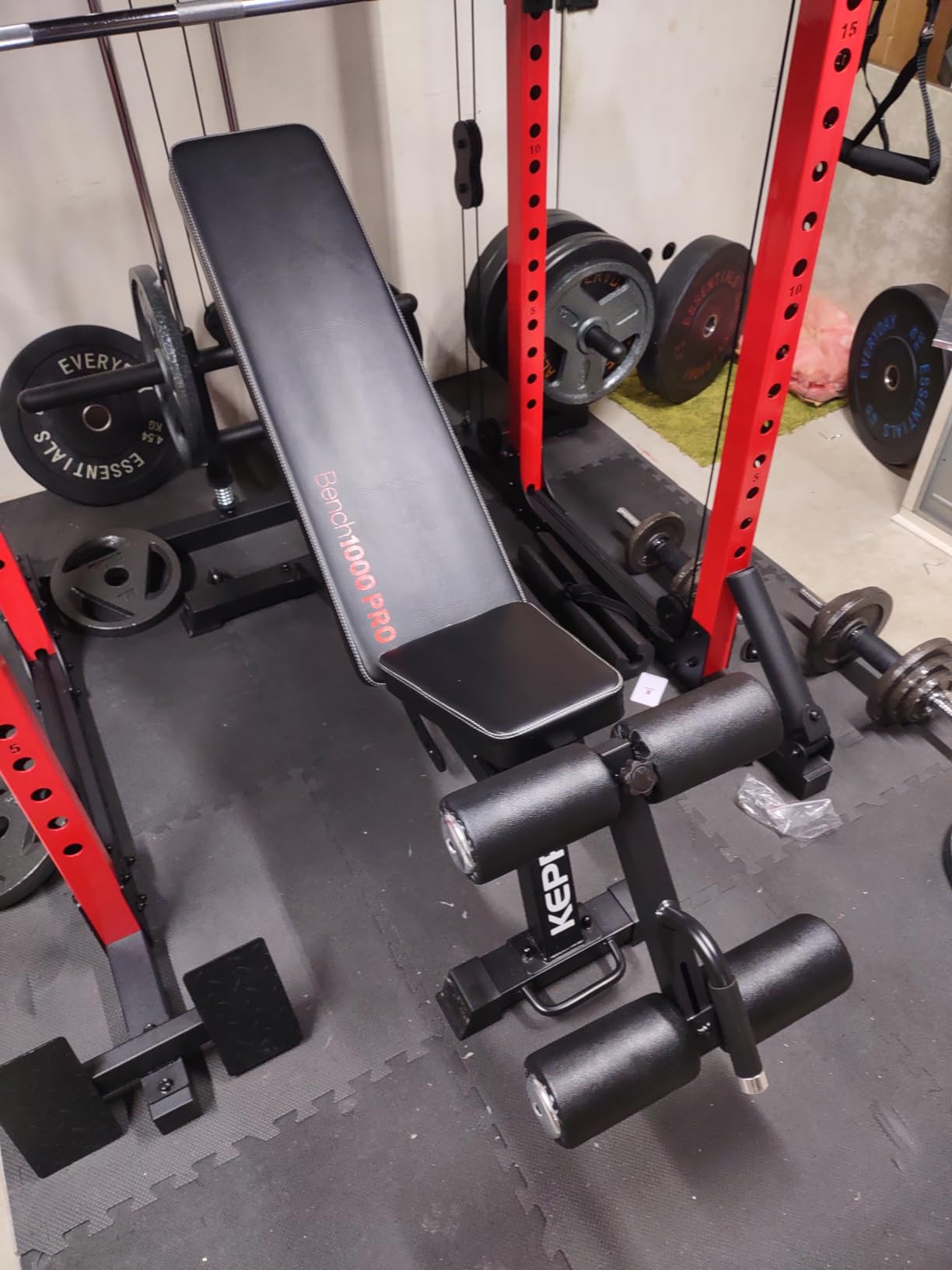 Keppi FID Adjustable Weight Bench,1200LBS Workout Bench for Home Gym customer photo 1