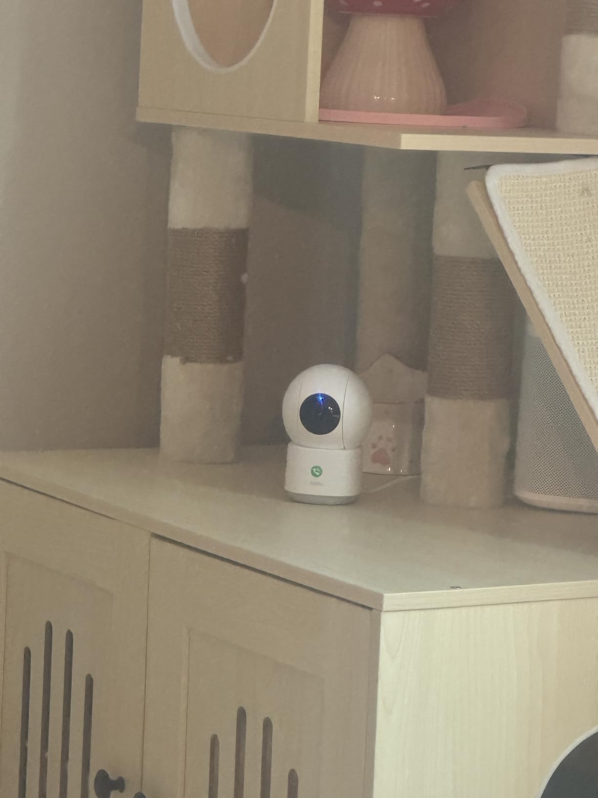 aosu 2K Indoor Camera,Baby Monitor for Home Security with 2.4GHz WiFi only customer photo 2