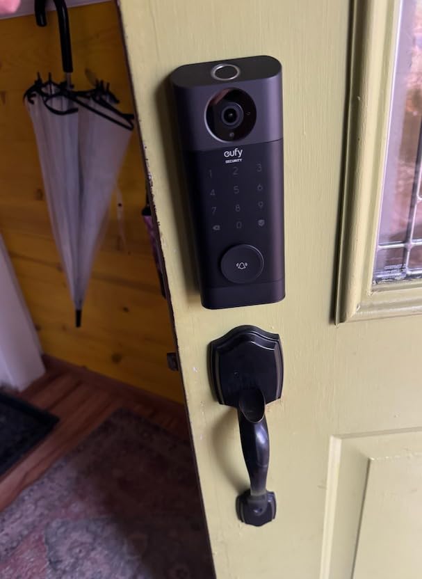 eufy Security Video Smart Lock S330, Keyless Entry Door Lock,Chime Included customer photo 1