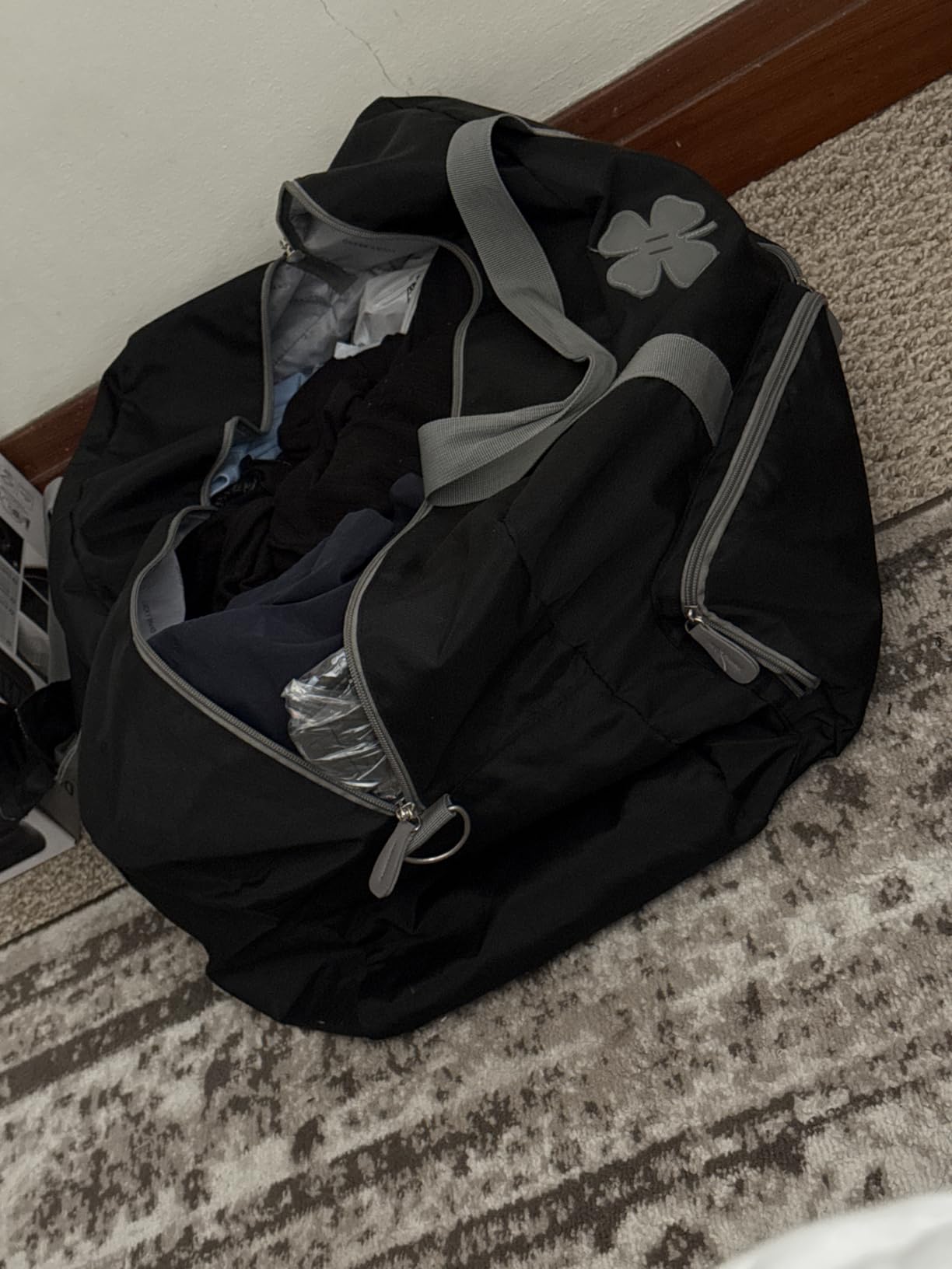 Lucky Brand Large Duffle Bag for Travel, Foldable Weekender Duffel bag customer photo 2