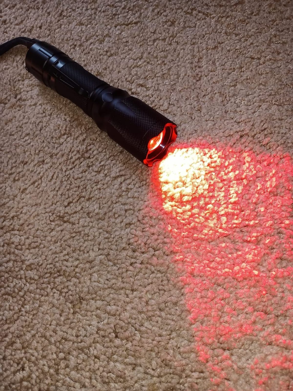 Upgraded Red Flashlight, Bright White &High/Low Power Red Light Options with Memory, Zoom Lens, Portable Weatherproof LED Small Torch for Aviation, Astronomy, Night Vision customer photo 2