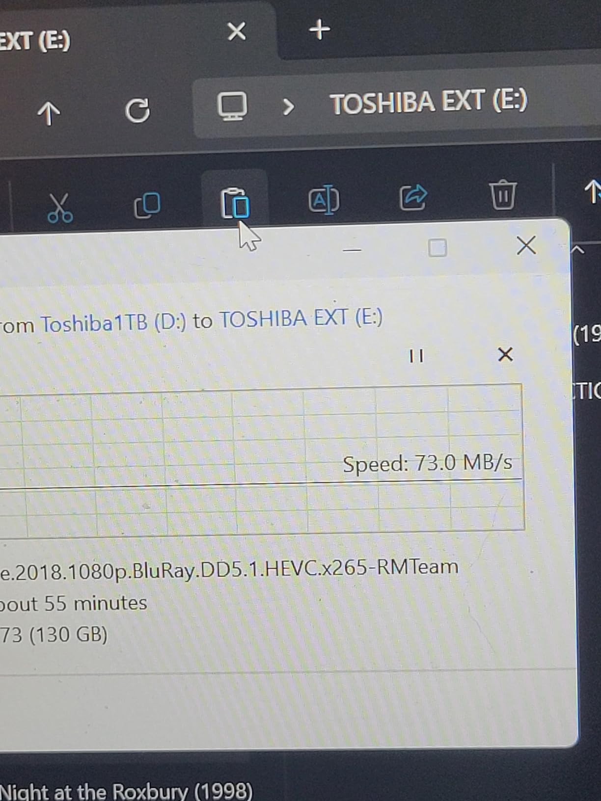 Toshiba Canvio Basics 2TB Portable External Hard Drive USB 3.0, Black - HDTB520XK3AA customer photo 2
