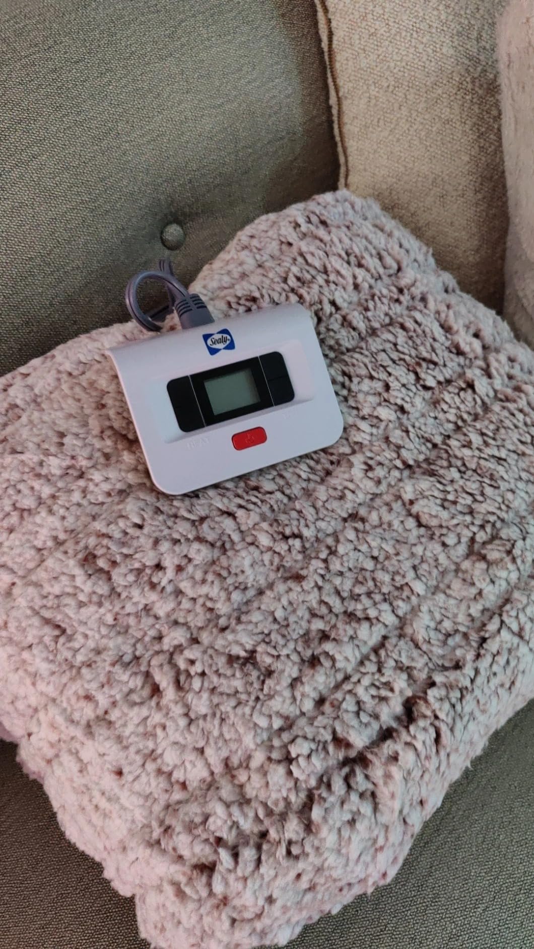 Sealy Electric Blanket Heated Throw 50×60