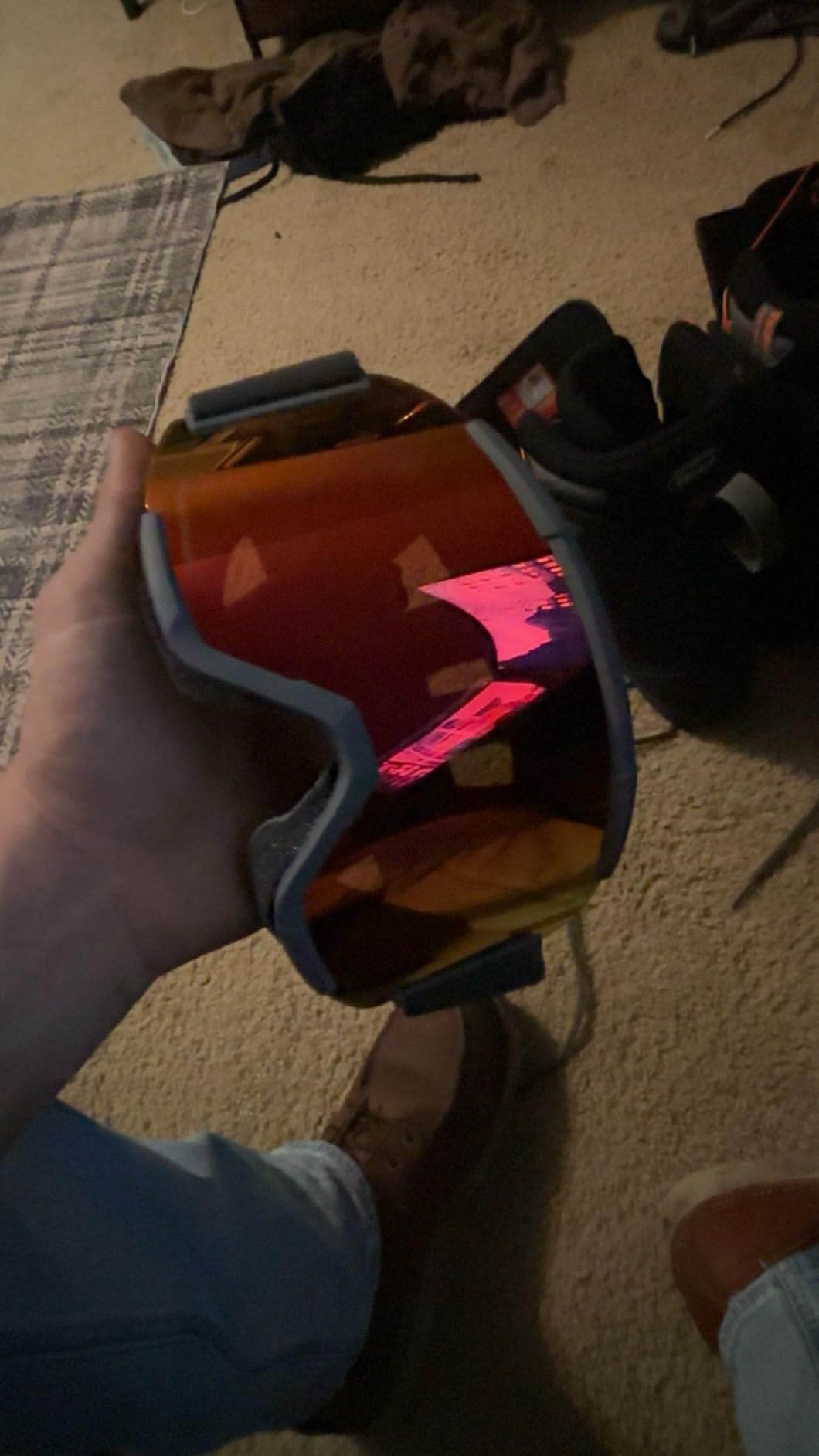 SMITH Squad Goggles with ChromaPop Lens customer photo 1
