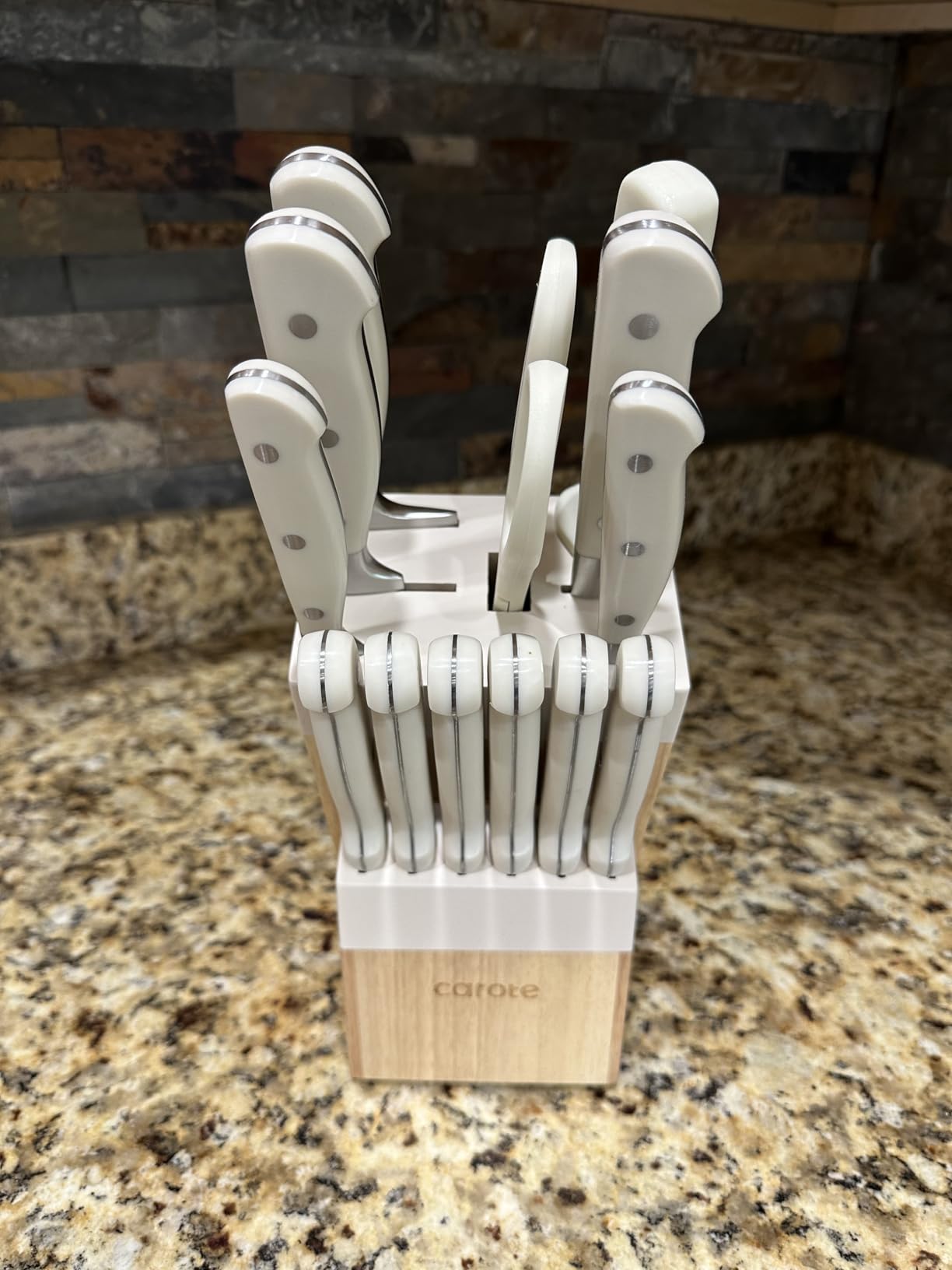 CAROTE 14-Piece Block Set customer photo 2