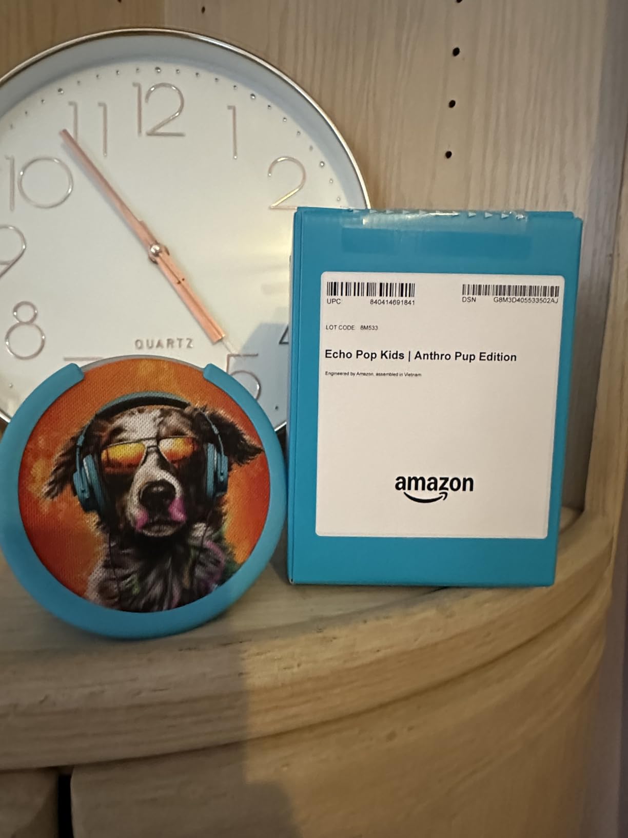 Amazon Echo Pop Kids (newest model), Enjoy age-appropriate audiobooks, sleep routines and Alexa+ experiences to create and learn, Marvel's Avengers design customer photo 1