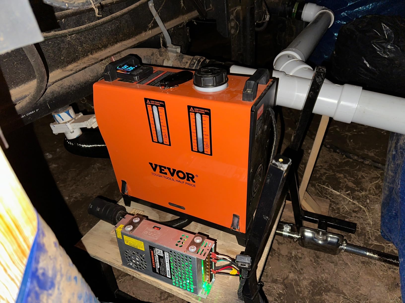 VEVOR 8KW Diesel Heater with Bluetooth App Control customer photo 1