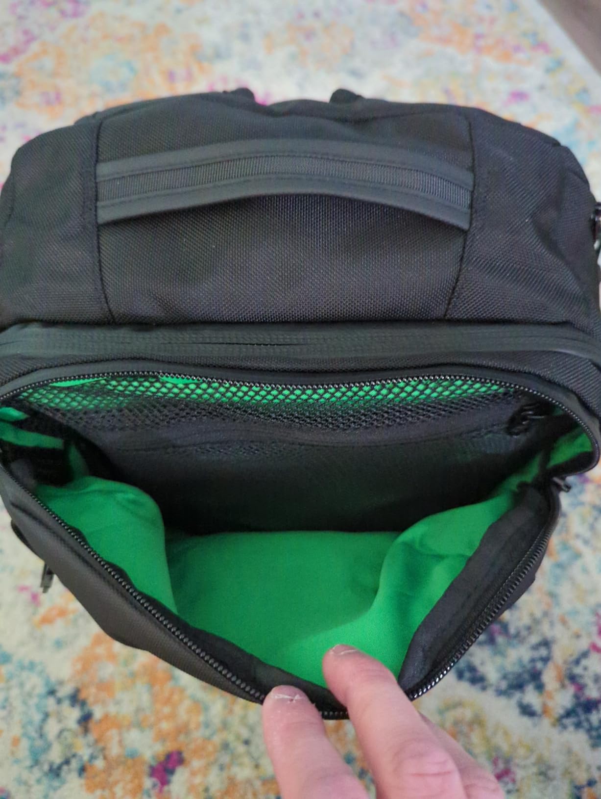 COR Surf Island Hopper Travel Backpack, 40L Green, Personal Item Carry On customer photo 2
