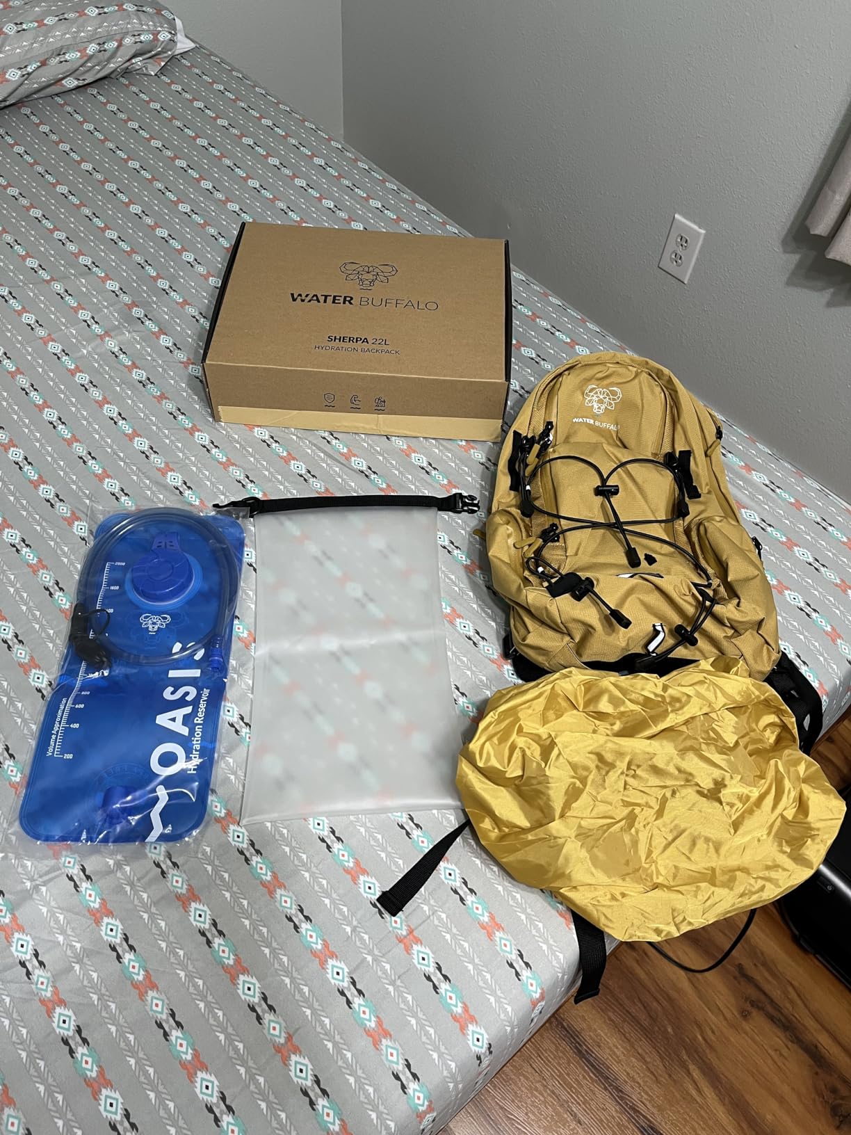 Water Buffalo Sherpa 22L Hiking Hydration Backpack, 2L Bladder customer photo 2