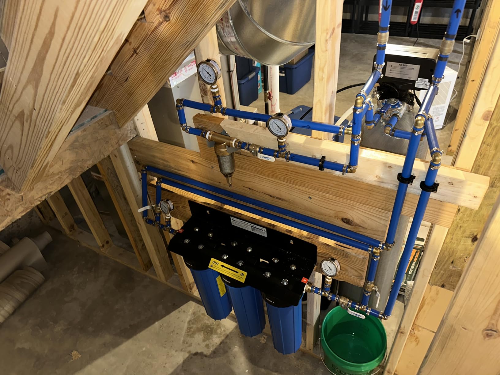 iSpring Iron, Manganese, H2S Whole House Water Filter System customer photo 1