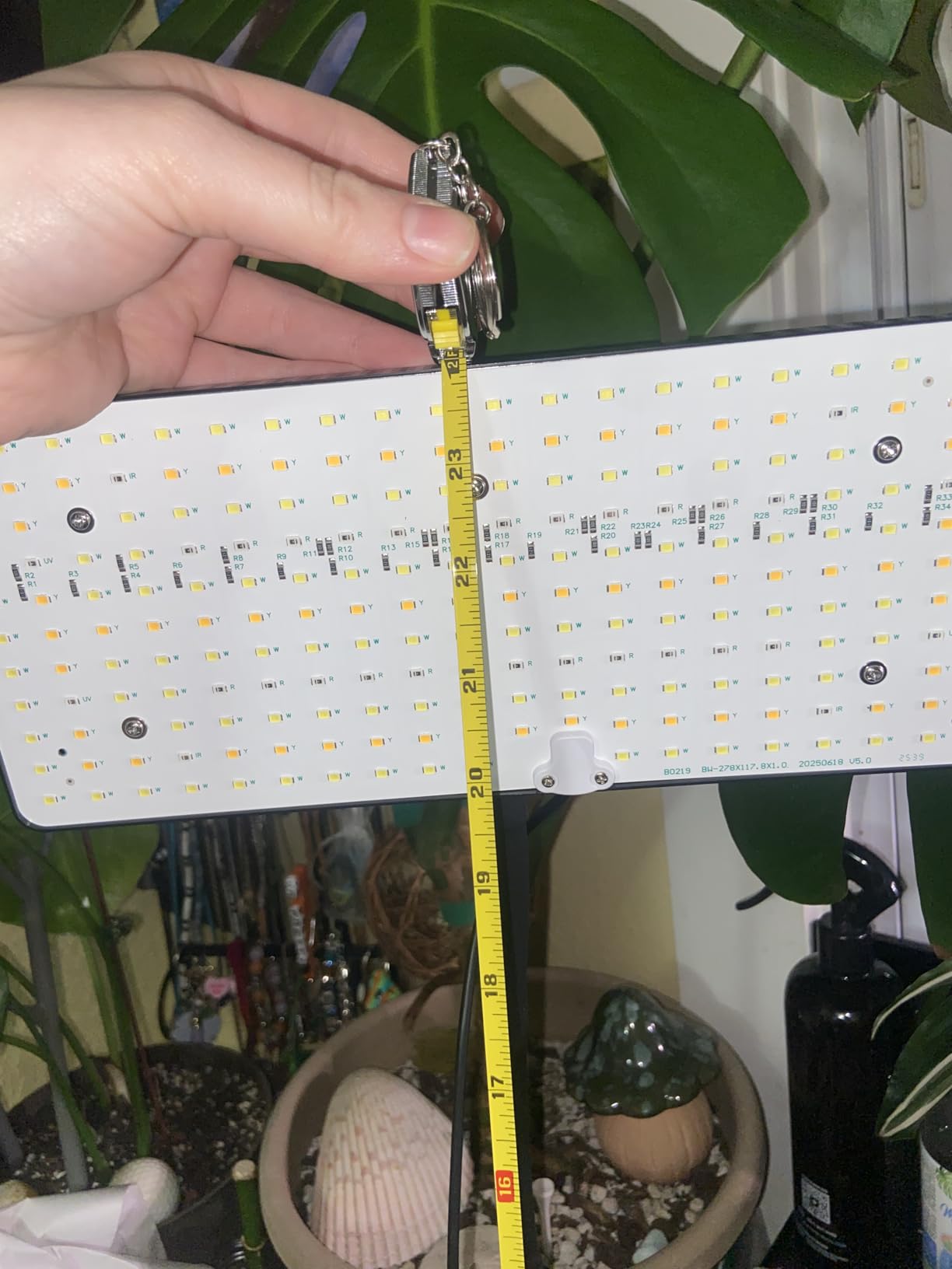 LBW Desk Grow Light, 214 LEDs Full Spectrum Plant Light for Indoor Plants customer photo 2