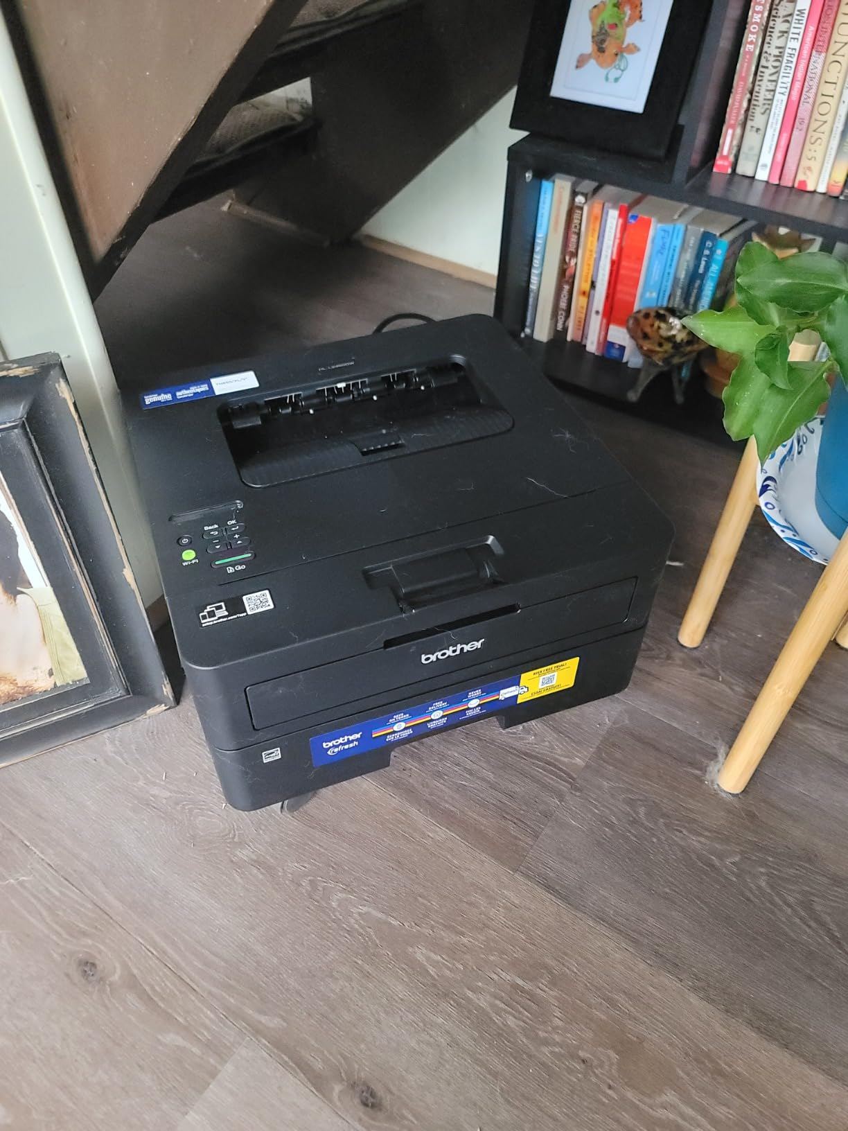 Brother HL-L2460DW Wireless Compact Monochrome Laser Printer with Duplex, Mobile Printing, Black & White Output | Includes Refresh Subscription Trial(1), Works with Alexa customer photo 1