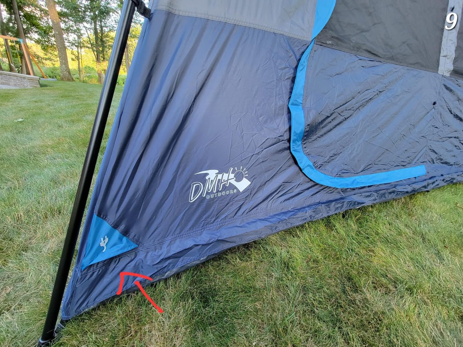 DMH OUTDOORS 8 Person Instant Tents for Camping with Porch Easy Setup 60s customer photo 1