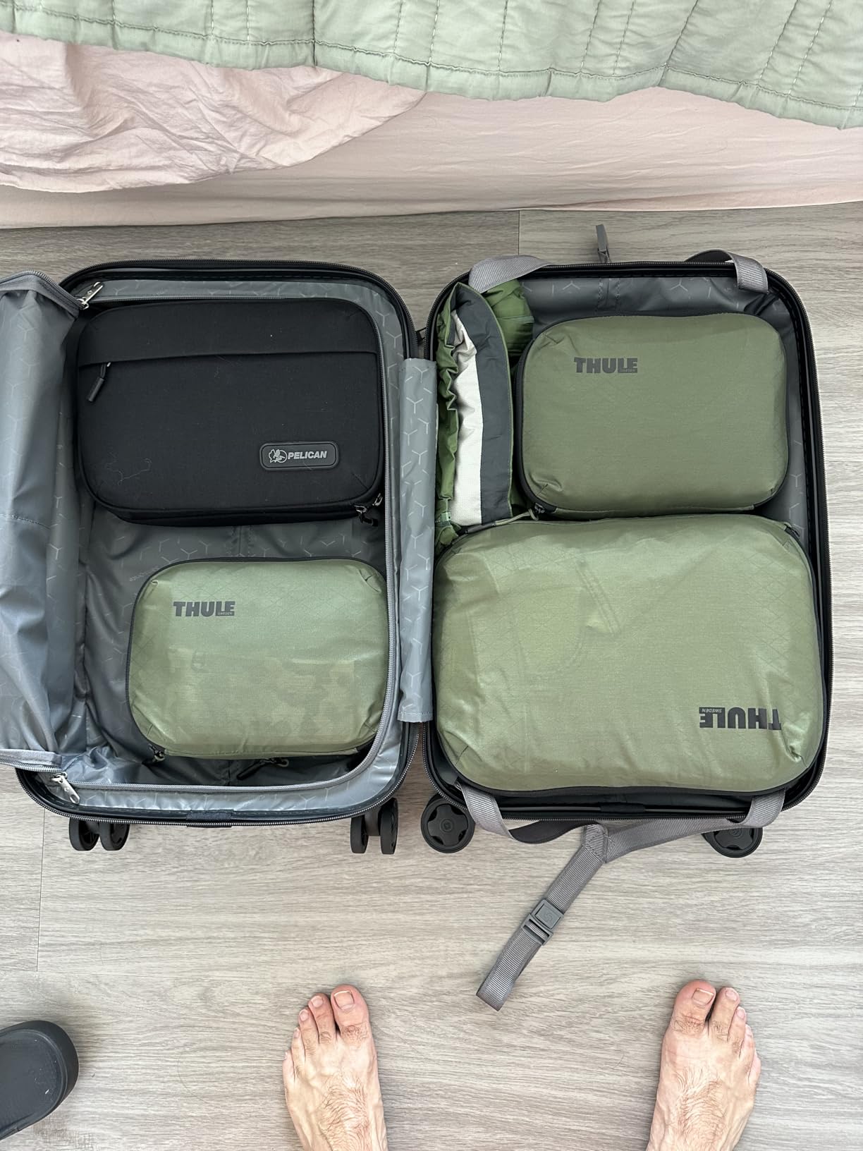 Thule compression cube setPond gray customer photo 2