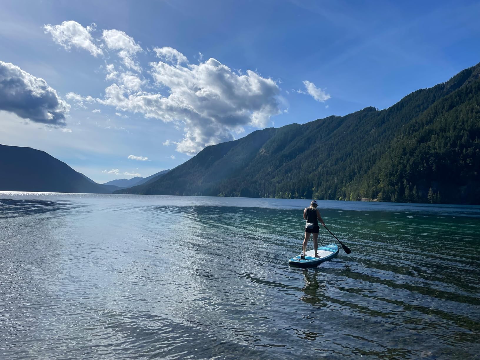 Inflatable Paddle Board, 450lbs Extra Wide Stand Up Paddleboard customer photo 1