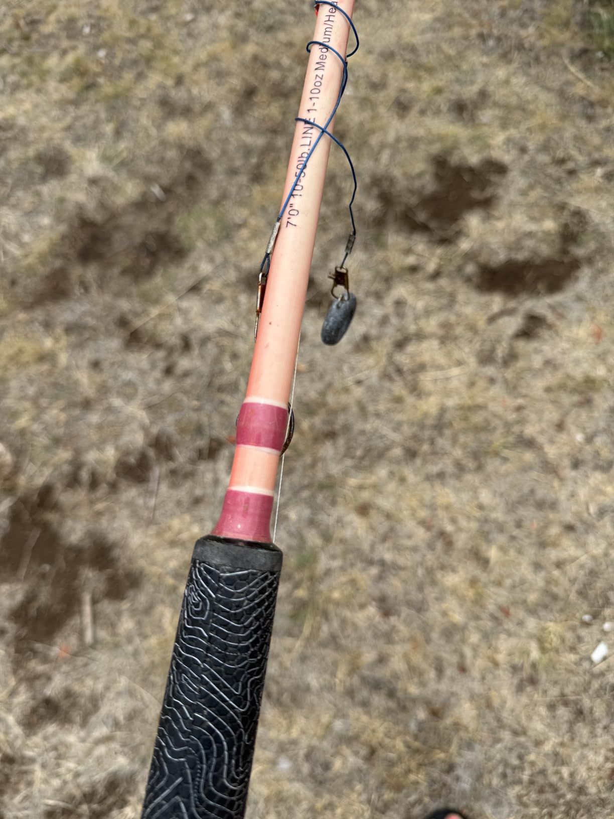 Monster Catfish Casting Rod, 7' MH Glow-in-Dark 1-Piece customer photo 2