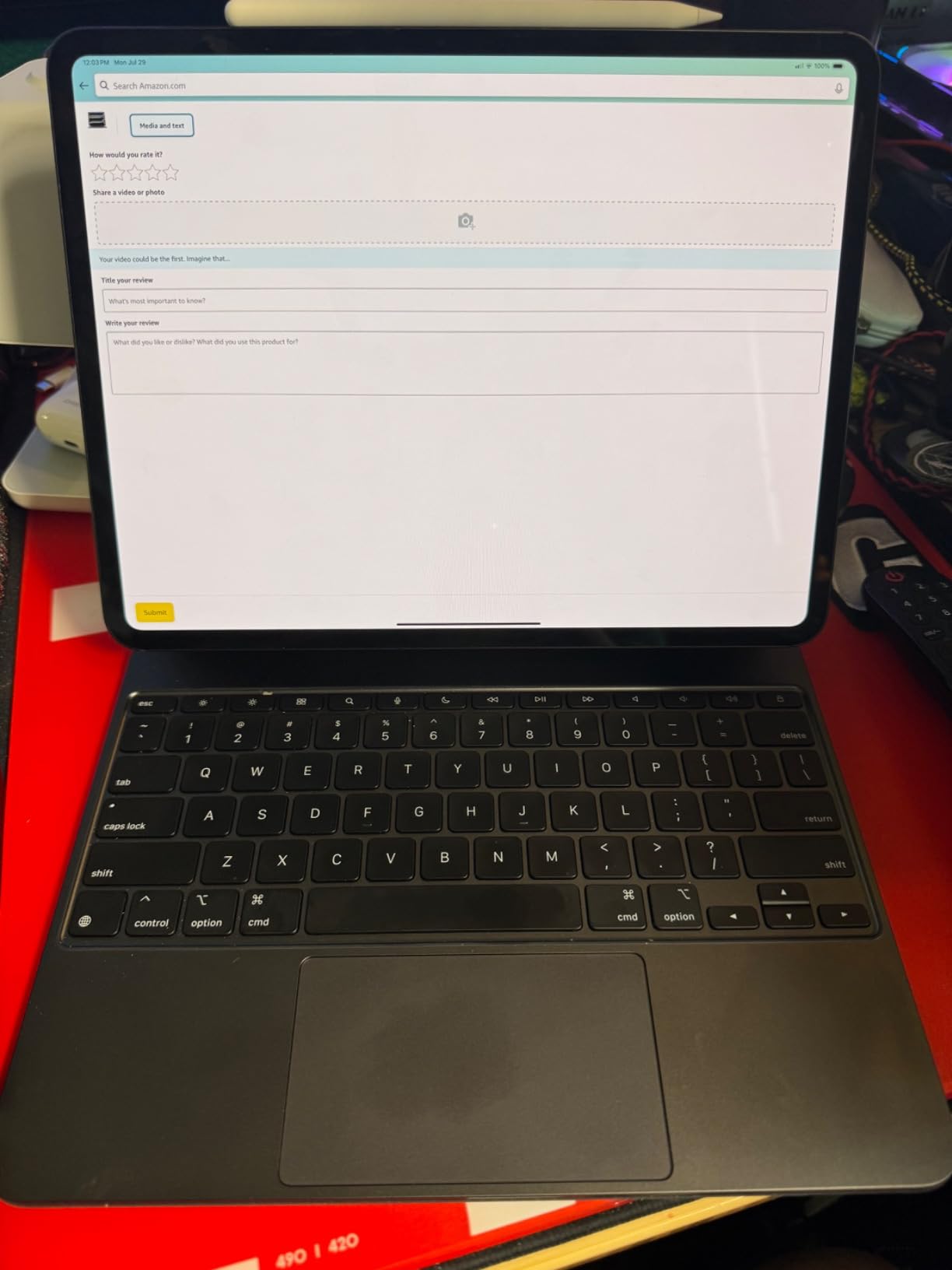 Apple iPad Magic Keyboard customer photo 2