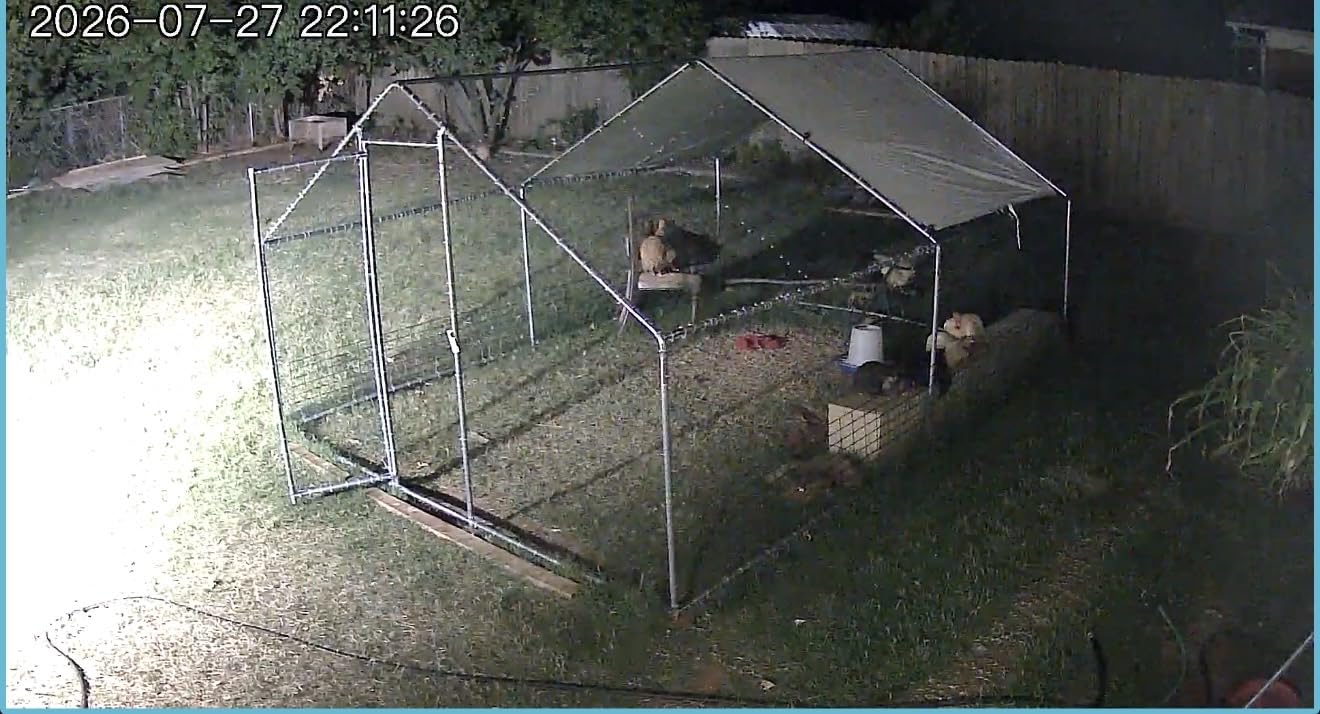 HEYTOWN Large Metal Chicken Coop Chicken Pen with Water-Resident and Anti-UV Cover Walk-in Poultry Cage Chicken Runs for Yard with Cover Duck Rabbit Dog House Outdoor customer photo 1