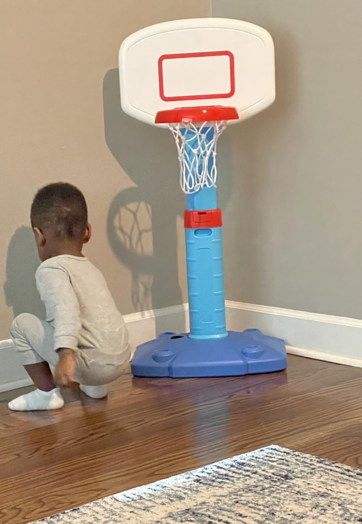 Toddler Basketball Hoop, Kids Toys Basketball Hoops for Indoor Outdoor Play customer photo 1