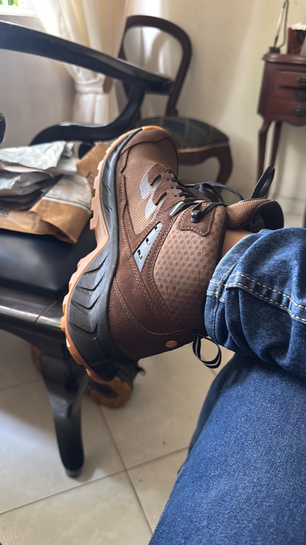 KEEN Men's Hightrail Mid Waterproof Hiking Boots customer photo 1