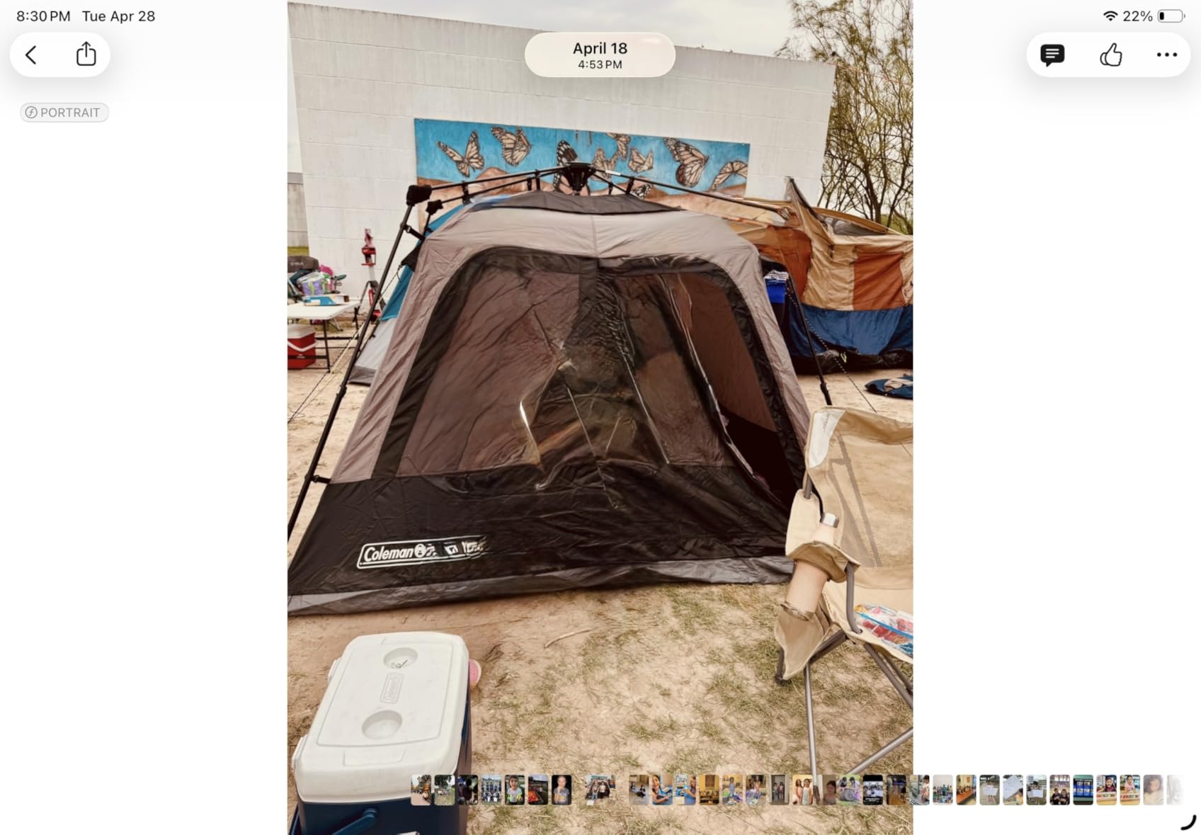 Coleman 4/6/8/10 Person Instant Camping Tent with 1-Minute Setup customer photo 1