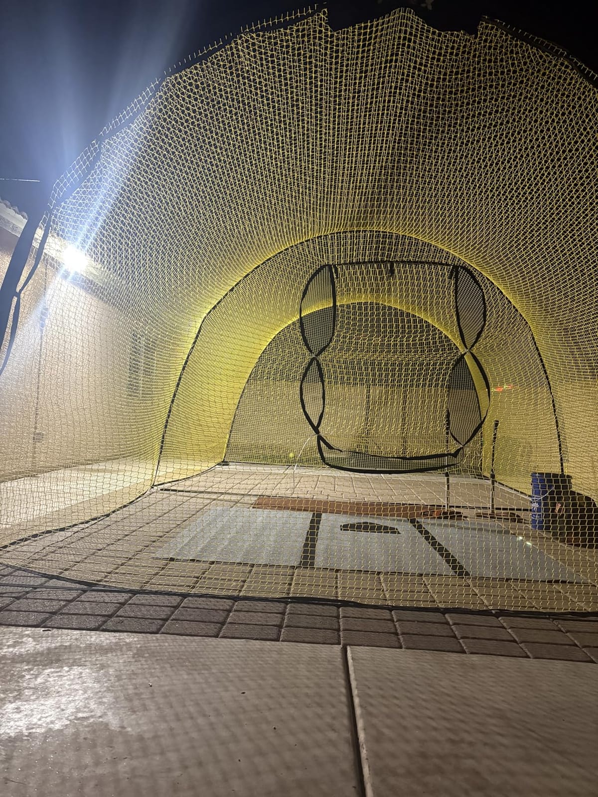 Apex Sports Portable Batting Cage 22x12x8 Ft, Baseball & Softball Net Cage customer photo 1
