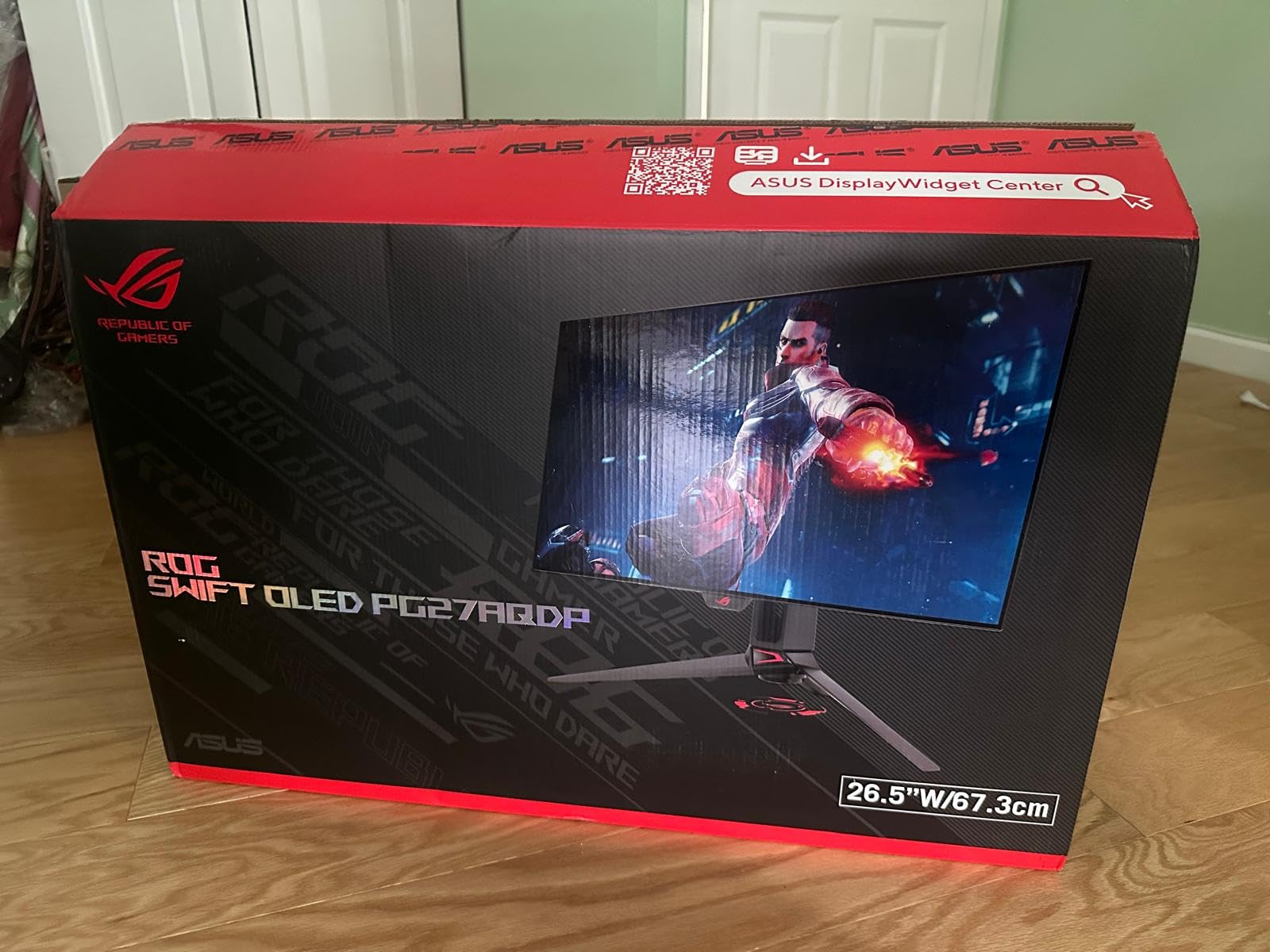 ASUS ROG PG27AQDP 27 Inch 1440p 480Hz OLED Gaming Monitor customer photo 1