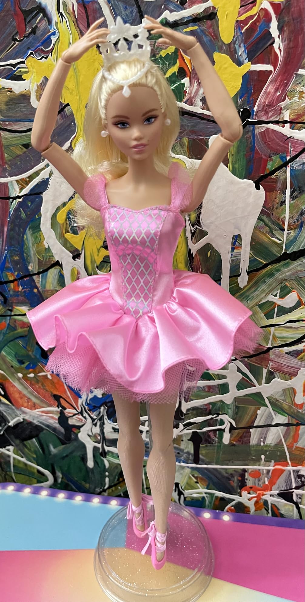 Barbie Signature Ballet Wishes Blonde Hair Doll with Pink Tutu customer photo 1