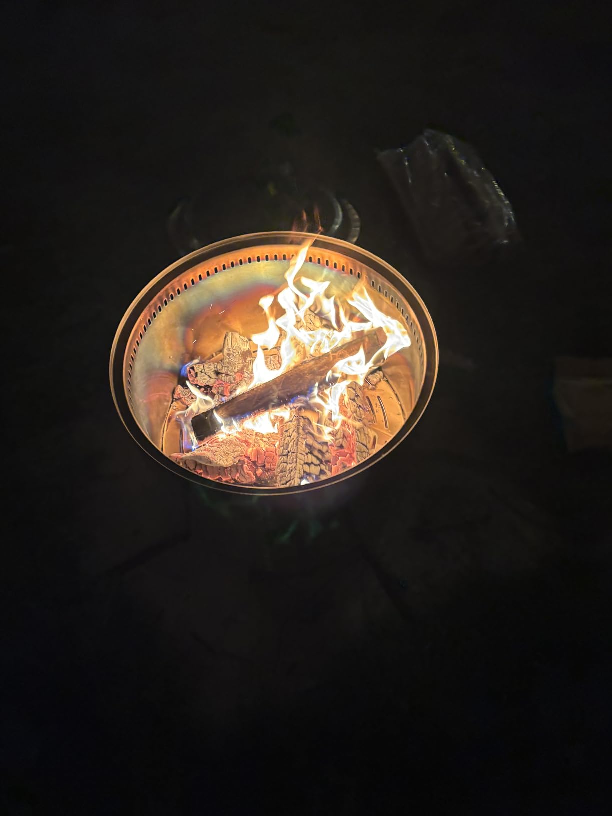 Panovue 19.5 inch Smokeless Fire Pit with Carry Bag & Fire Poker customer photo 2