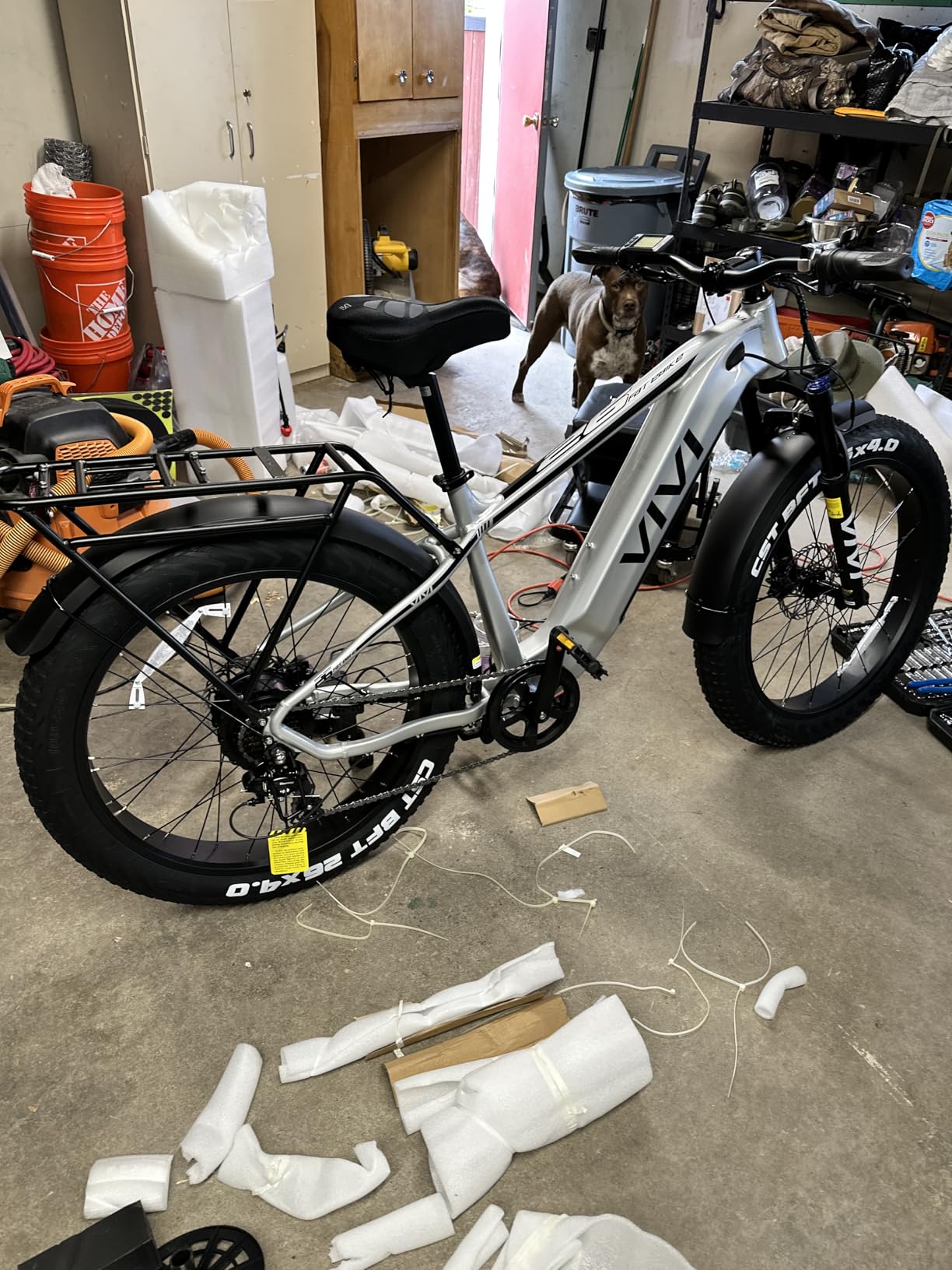 Vivi ACE01 Electric Bike for Adults 26 x 4.0 Fat Tire Ebike1500W Peak Motor customer photo 2