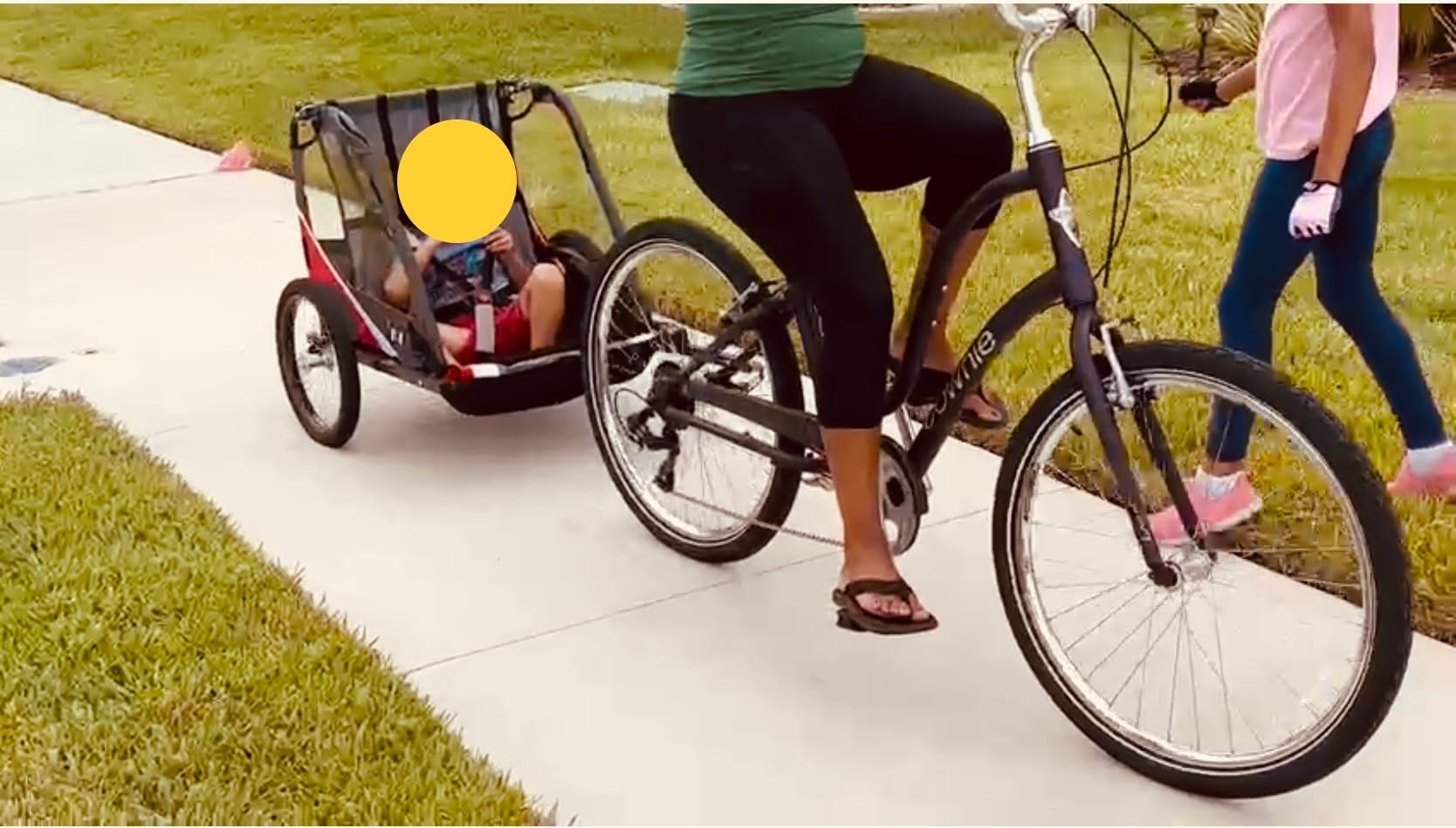 Allen Sports Deluxe Steel Child Trailer customer photo 1