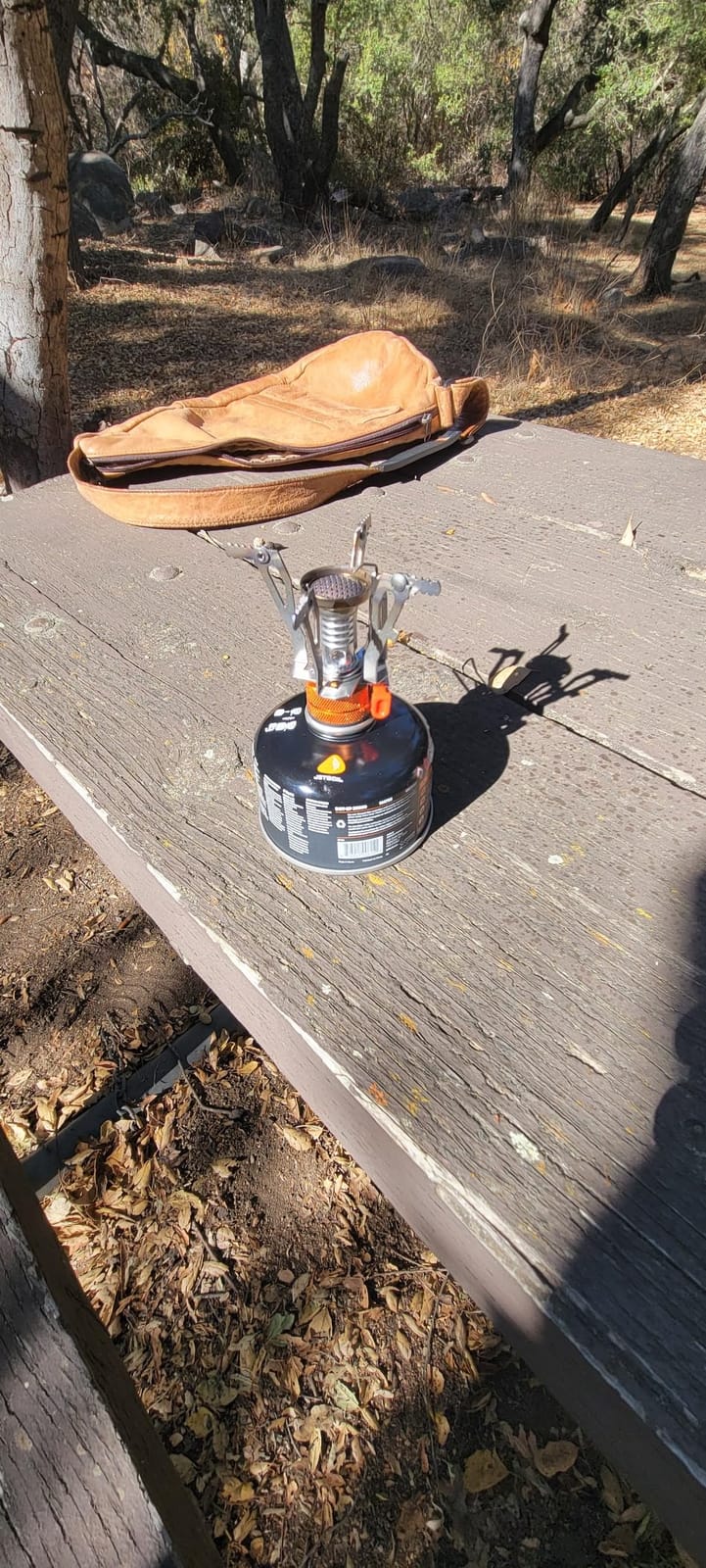 Portable Camping Stove Backpacking Stove, Specialized Hiking Stove Camping Stove with Piezo Ignition Stable Support Wind-Resistance, Camp Stove for Outdoor cooking Camping Hiking Adventure Cooking customer photo 1