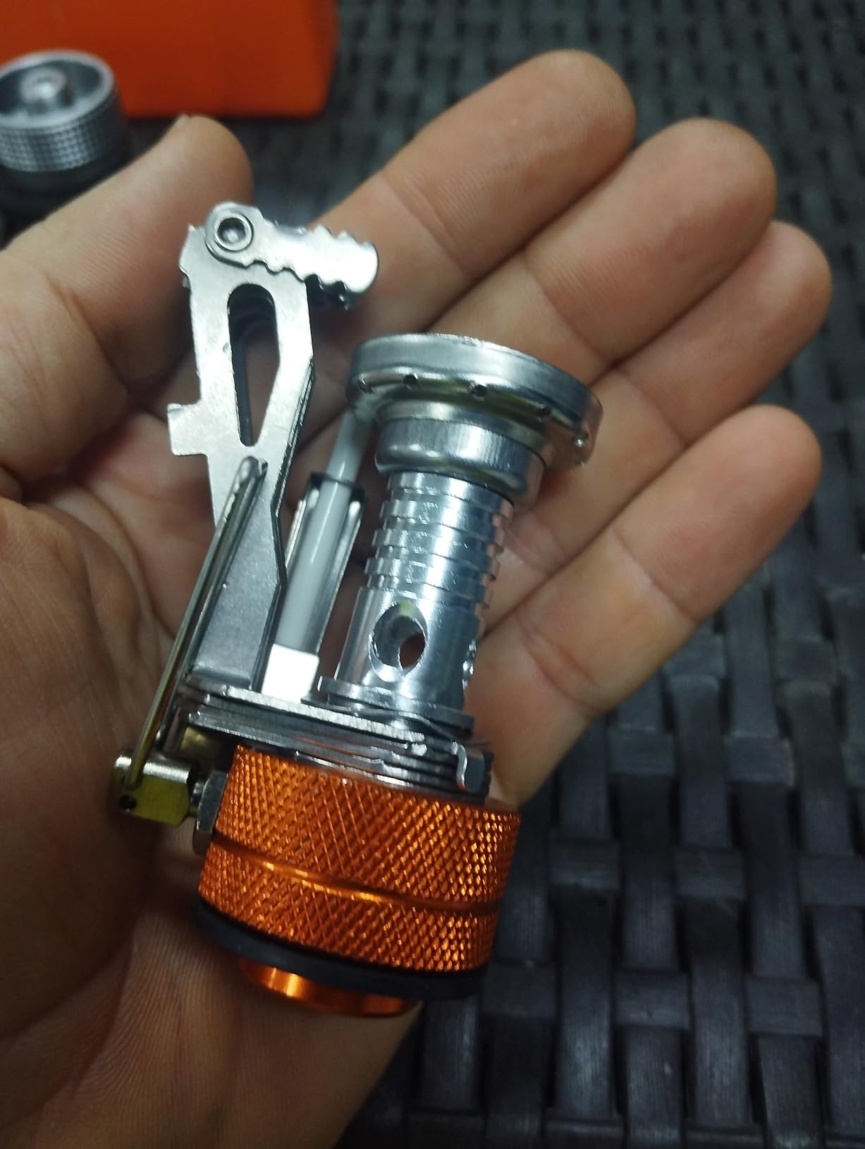 Portable Camping Stove Backpacking Stove, Specialized Hiking Stove Camping Stove with Piezo Ignition Stable Support Wind-Resistance, Camp Stove for Outdoor cooking Camping Hiking Adventure Cooking customer photo 2