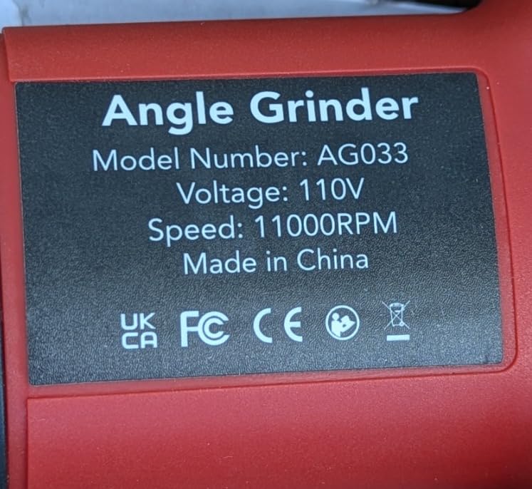 10 Amp Angle Grinder 4-1/2 inch, 1200W Power Grinder Tools customer photo 2