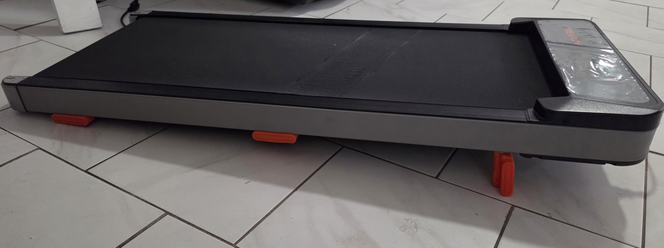 TREAFLOW Walking Pad with Incline, Under Desk Treadmills for Home customer photo 1
