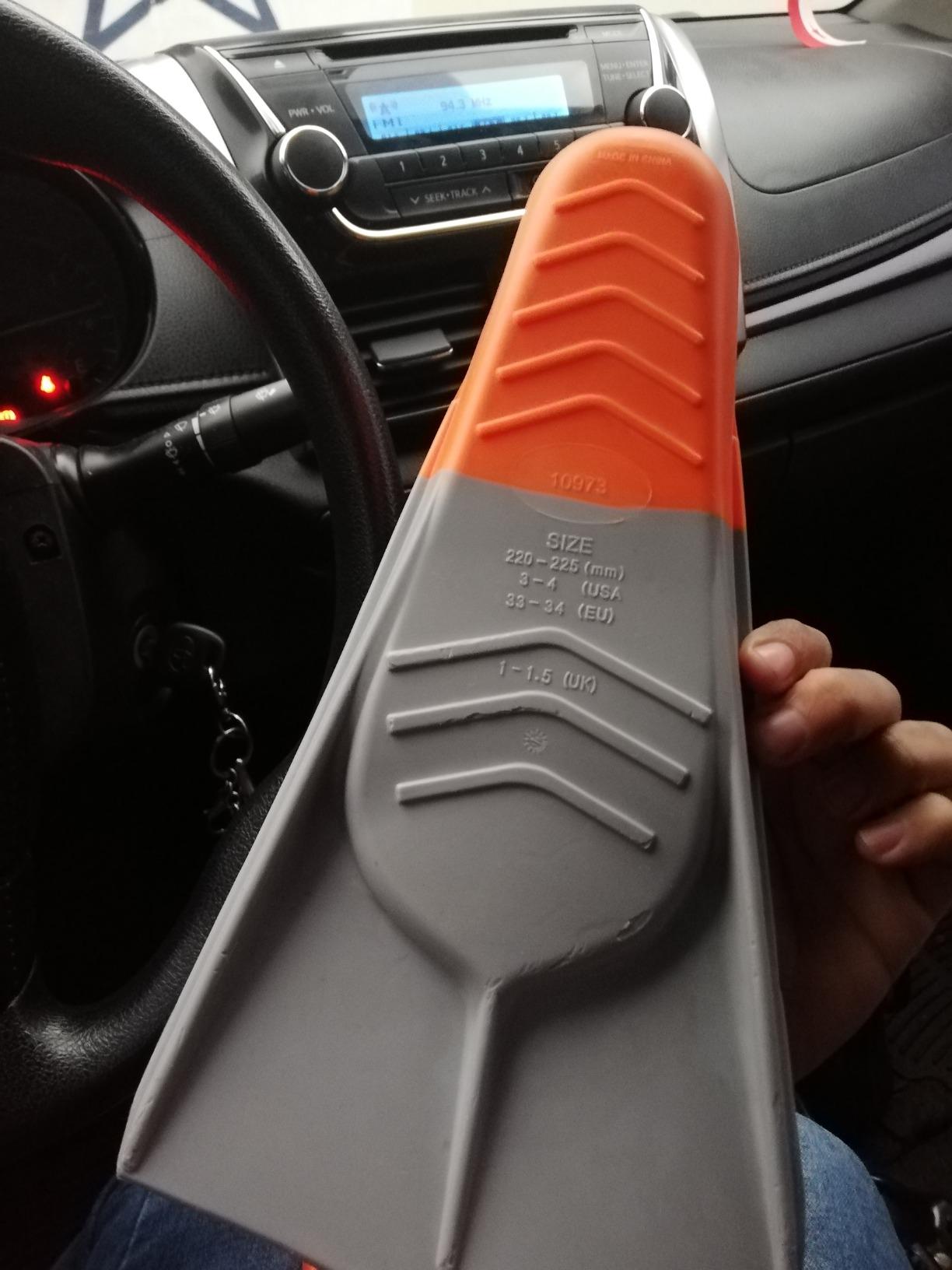 Speedo Unisex-Adult Swim Training Fins Rubber Short Blade customer photo 2