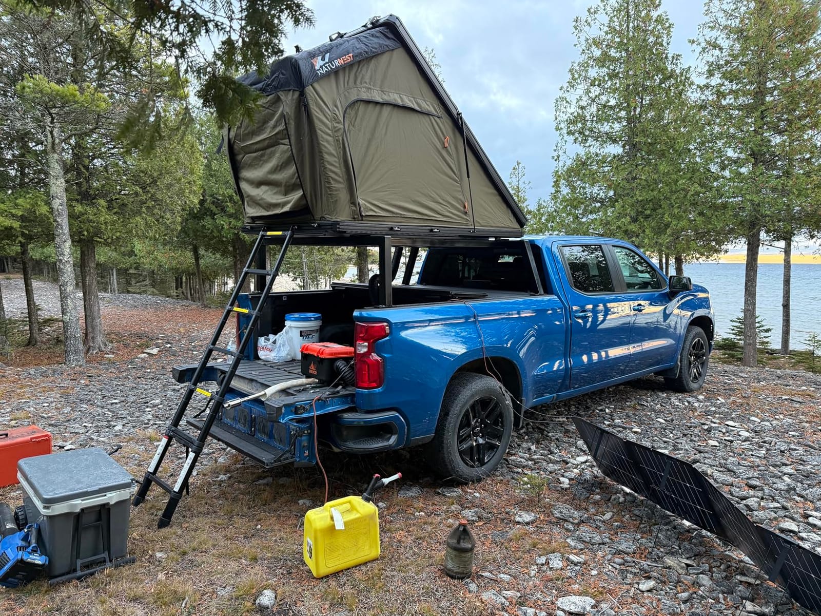Naturnest Hard Shell Pop Up Rooftop Tent for 2-Person with 20% Extra Room customer photo 2