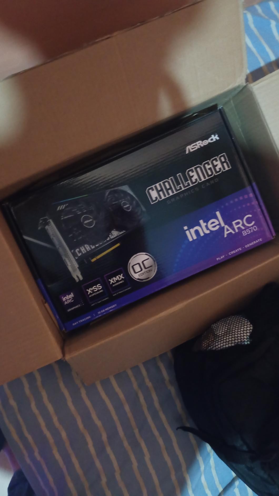 ASRock Arc B570 Challenger customer photo 2