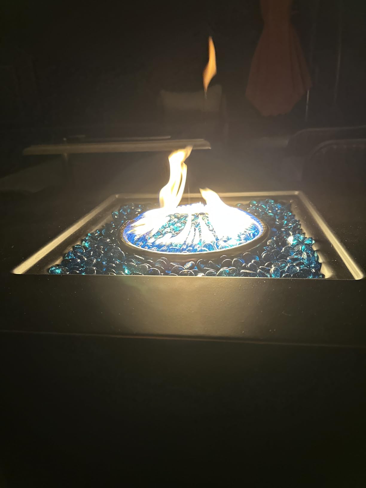 OutVue 32 inch Propane Fire Pit Table with 2 Drink Holders customer photo 1