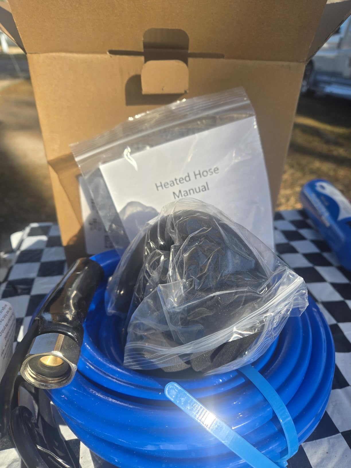 50FT Heated Water Hose for RV,-45°F Heated Water Hose, RV Accessories customer photo 1
