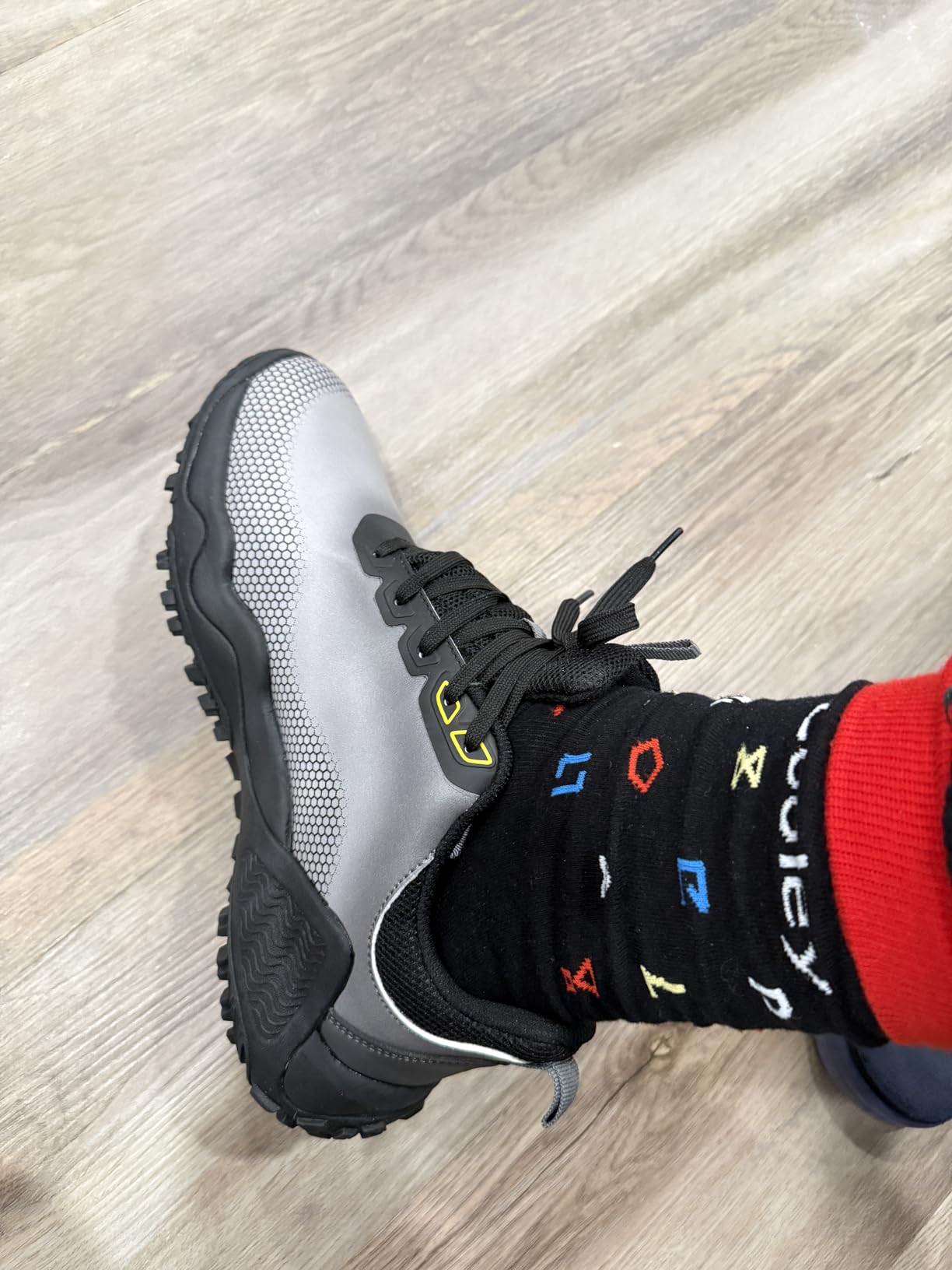 Wide Golf Shoes for Men Spikeless Professional Outdoor Waterproof Golfing Footwears Sneakers with Arch Support customer photo 2