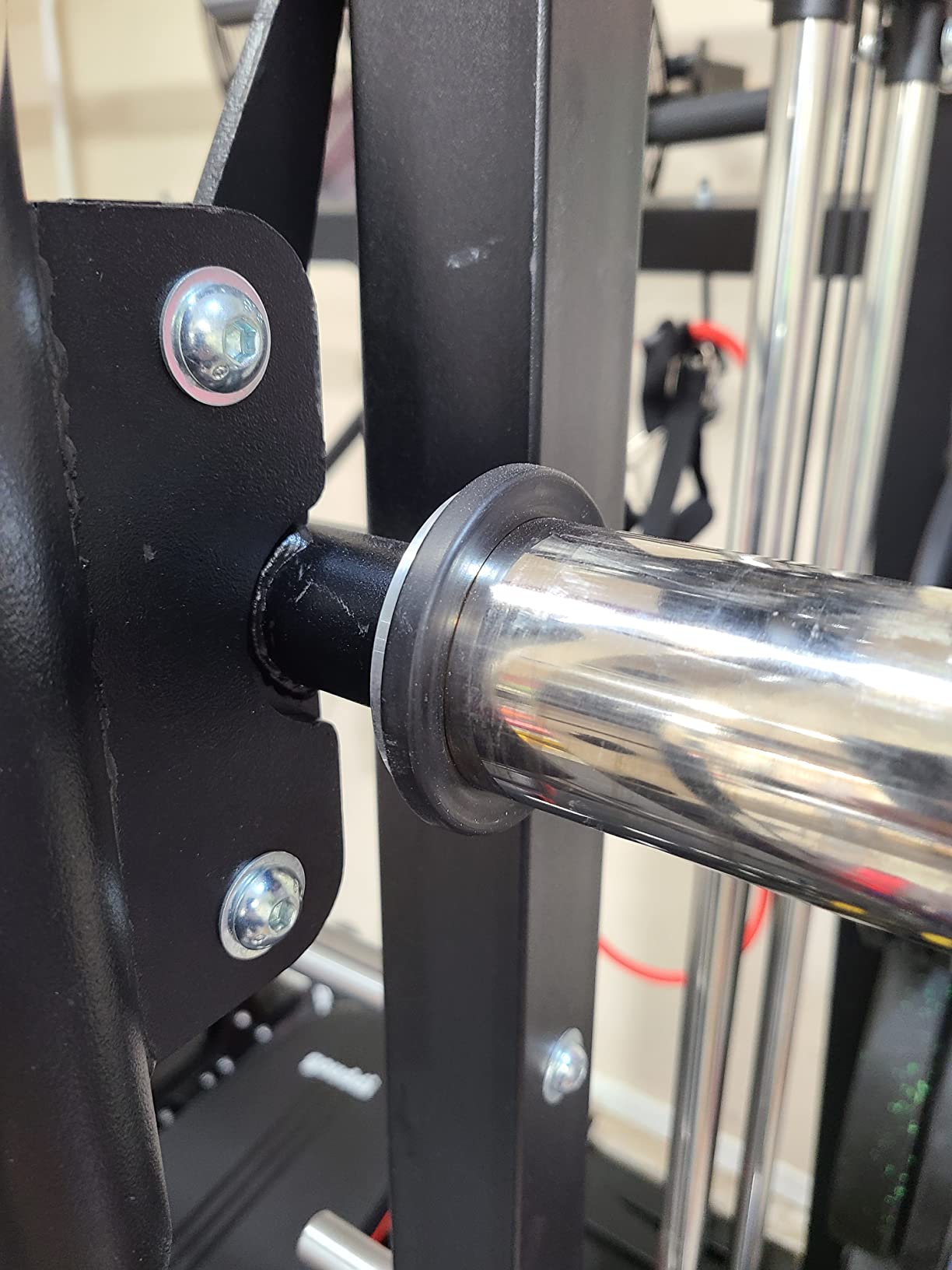 Mikolo M4 2.0 Smith Machine, 2200lbs Squat Rack with LAT-Pull Down System & Cable Crossover Machine, Training Equipment with Leg Hold-Down Attachment customer photo 2